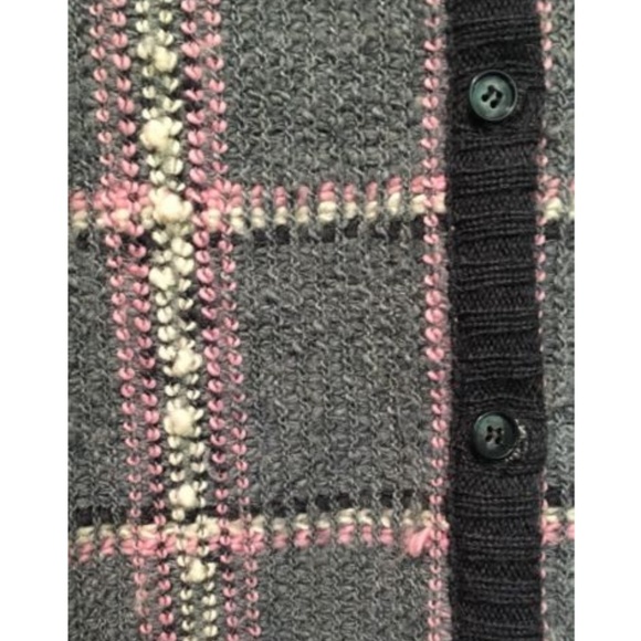 Vintage Wool Pendleton Plaid Cardigan Sweater - Picture 6 of 7